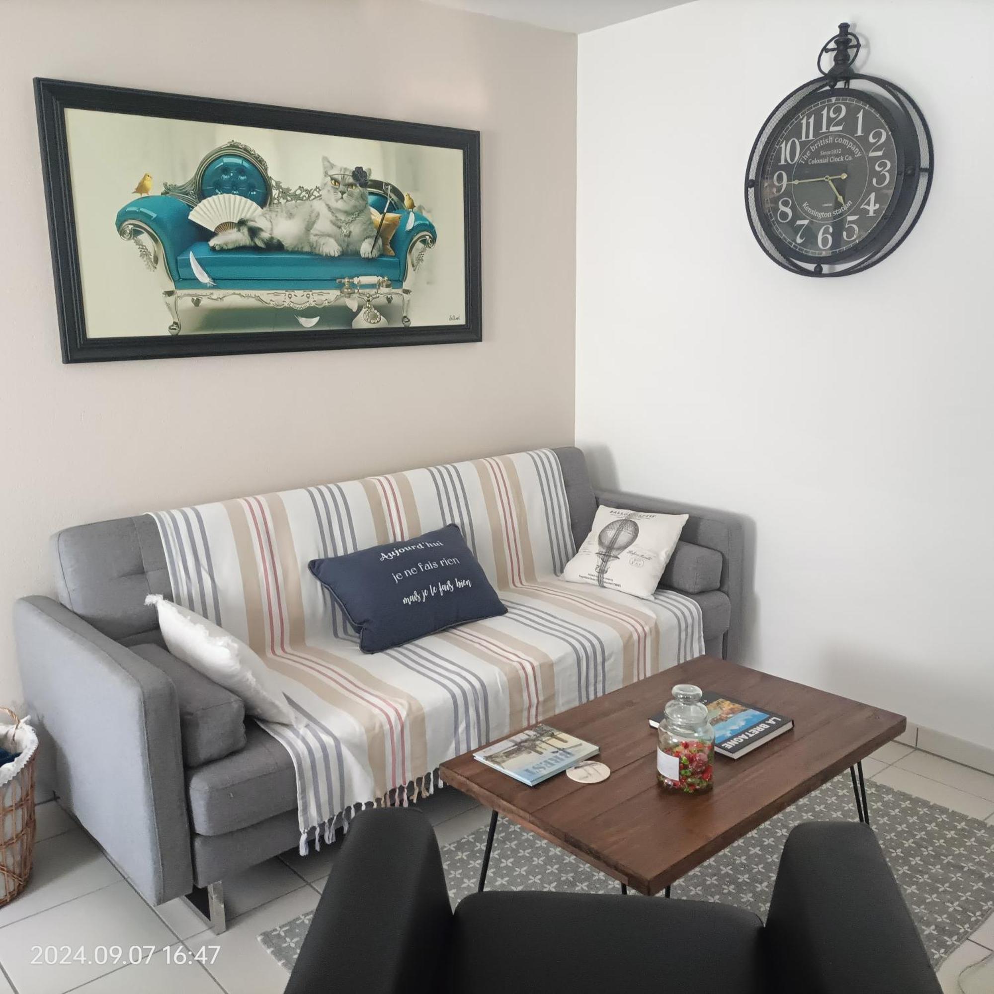 L'Escale N°13 :Appartement Standing Dans Residence Брест Экстерьер фото